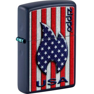 Zippo Aansteker Zippo Patriotic Flame