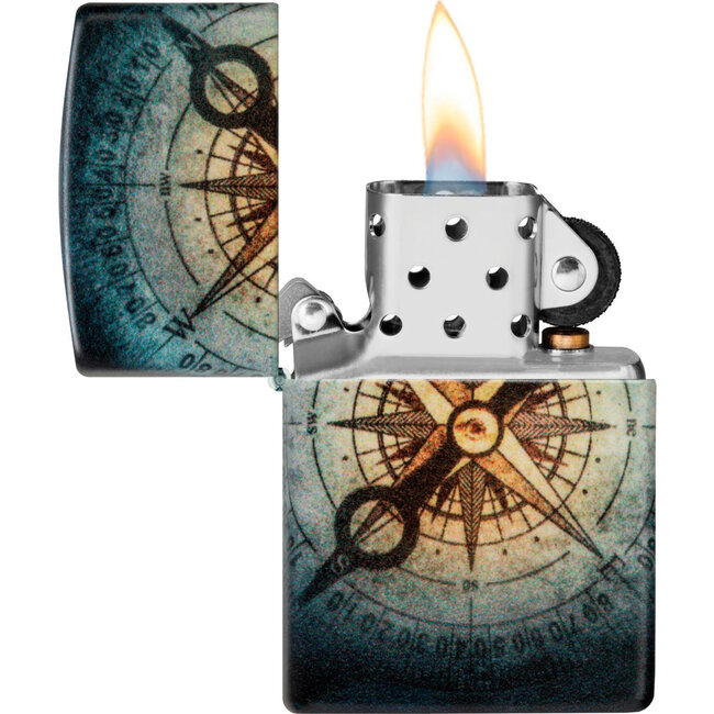 Aansteker Zippo Compass Ghost Glow in the Dark
