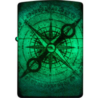 Lighter Zippo Compass Ghost Glow in the Dark