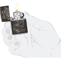 Aansteker Zippo Skull Mushroom