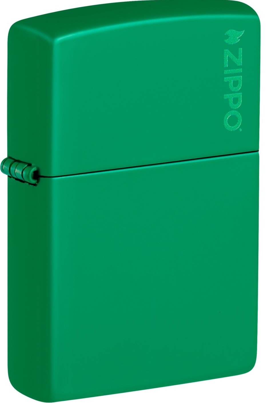 Lighter Zippo Golf Green Matte with Logo Haddocks