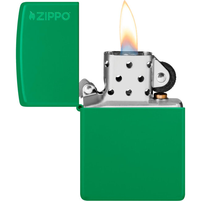 Aansteker Zippo Golf Green Matte with Logo
