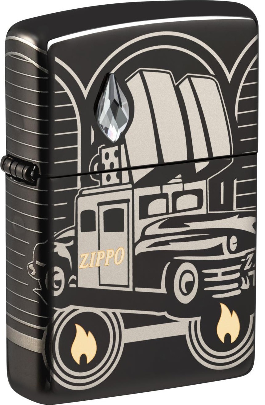 Aansteker Zippo Armor Case 75th Anniversary Zippo Car Haddocks