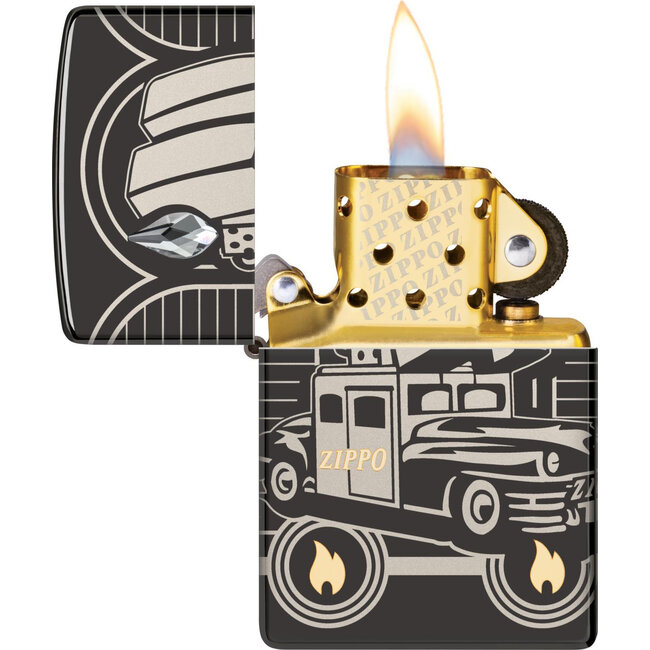 Aansteker Zippo Armor Case 75th Anniversary Zippo Car