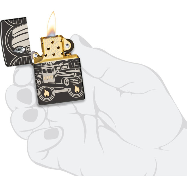 Aansteker Zippo Armor Case 75th Anniversary Zippo Car