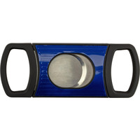 Sigarenknipper Double Cut Black Blue