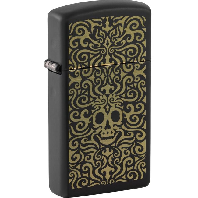 Zippo Lighter Zippo Slim Skull