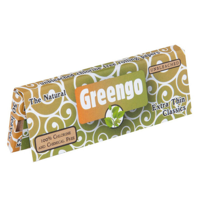 Greengo Extra Thin Classics Rolling Paper Box