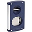 Cigar Cutter Dupont Matte Blue 003427 double blades & v-cut