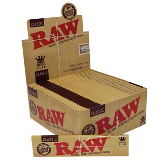 Raw Raw Connaisseur Kingsize Slim Vloei Box