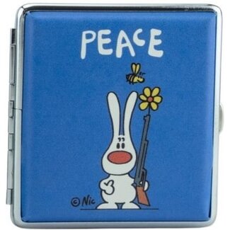 Cigarette Case Peace Bunny Gun