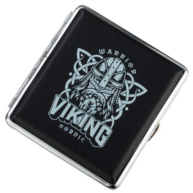 Cigarette Case Viking Nordic Warrior