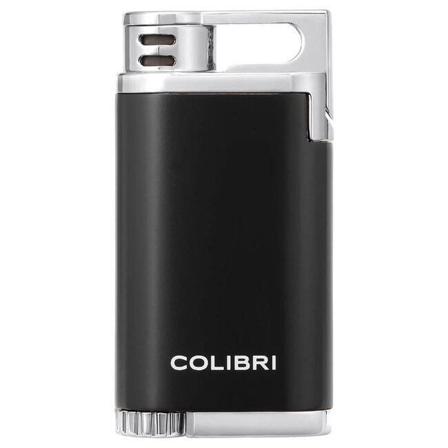 Colibri Lighter Colibri Belmont Metallic Black/Chrome