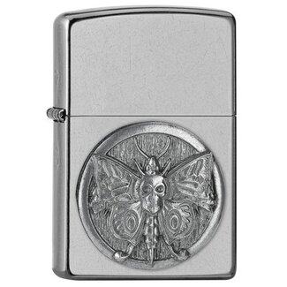Zippo Lighter Zippo Butterfly Skull Emblem