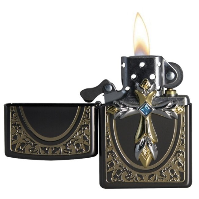 Lighter Zippo Pray Emblem Korea Design