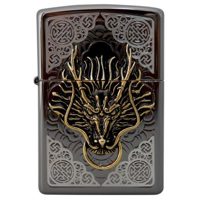 Zippo Lighter Zippo Dragon Guard Emblem Korea Design