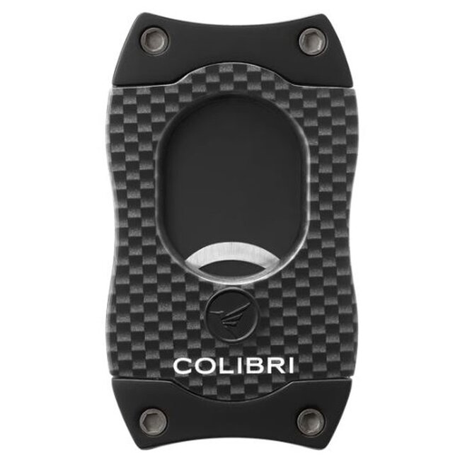 Colibri Cigar Cutter Colibri S-Cut Carbon Black with Black Blades