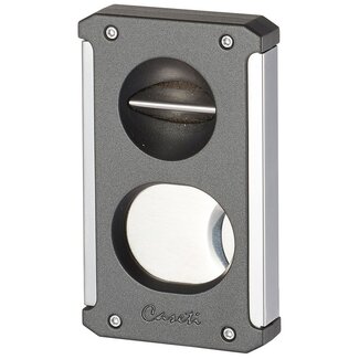 Caseti Cigar Cutter Caseti Multi Cut Chrome Grey