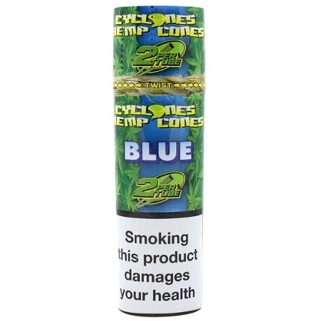 Display Cyclones Hemp Cones Blue