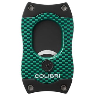 Colibri Cigar Cutter Colibri S-Cut Carbon Green with Black Blades