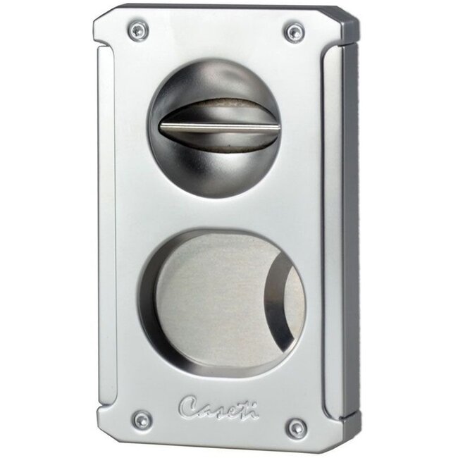 Caseti Cigar Cutter Caseti Multi Cut Chrome Silver Matte