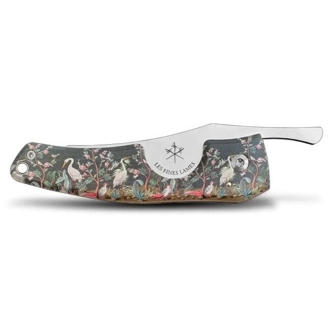 Les Fines Lames Cigar Knife Les Fines Lames Le Petit Art Series Shu Crane