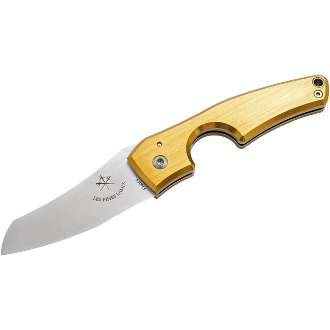 Sigarenmes Les Fines Lames Le Petit Anodized Yellow