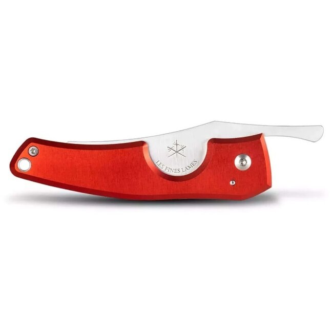 Les Fines Lames Cigar Knife Les Fines Lames Le Petit Anodized Red