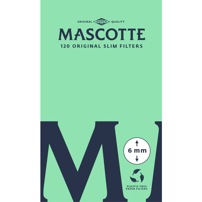 Mascotte Slim Filters 6 mm. Zakjes Box