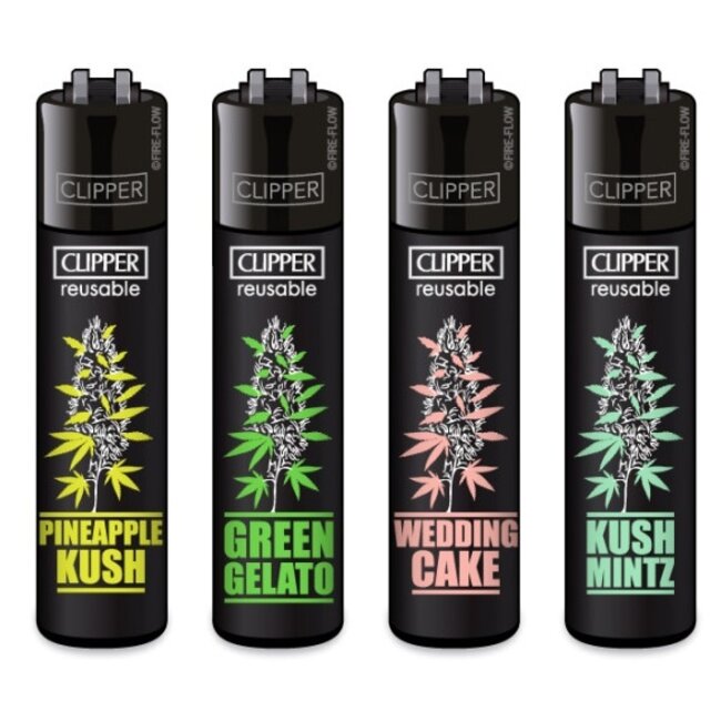 Clipper Set van 4 Clipper Aanstekers Plants