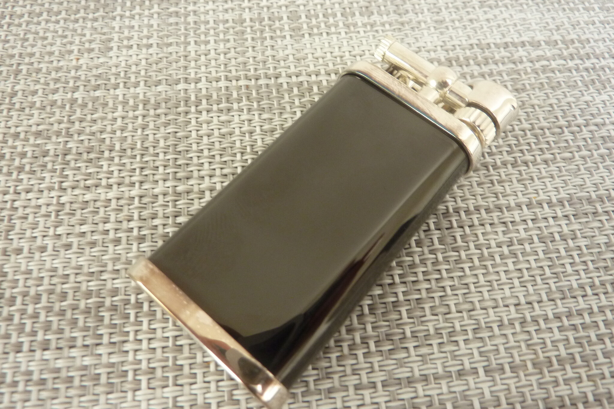 Lighter Dunhill Unique Barley Black PVD Haddocks
