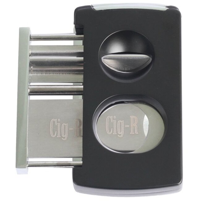 Cigar Cutter Cig-R Multi Cut Black Matte Matte