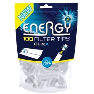 Bag Energy Slim Filters 6 mm. Clixx
