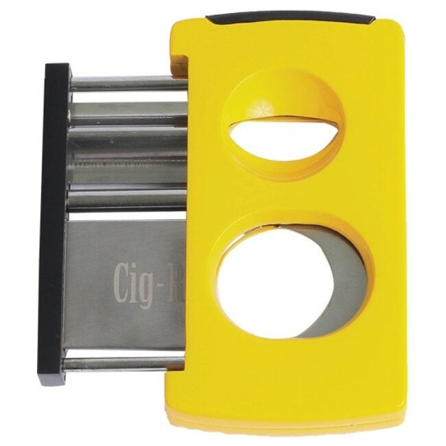 Cigar Cutter Cig-R Multi Cut Yellow