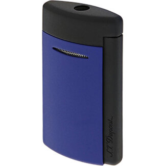 S.T. Dupont Aansteker S.T. Dupont Minijet 3 Matte Black Ocean Blue