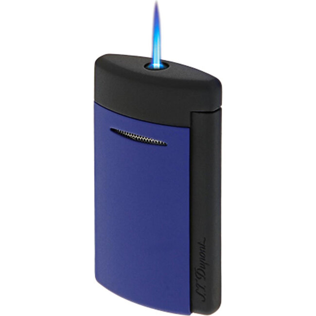 Aansteker S.T. Dupont Minijet 3 Matte Black Ocean Blue