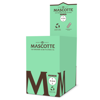 Mascotte Mascotte Slim Filter Tips Organic Box