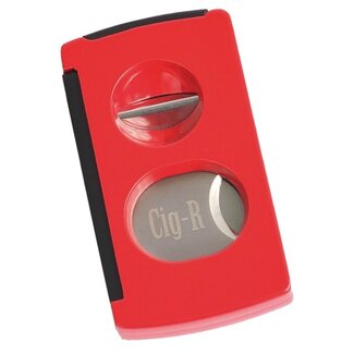 Cig-R Cigar Cutter Cig-R Multi Cut Red