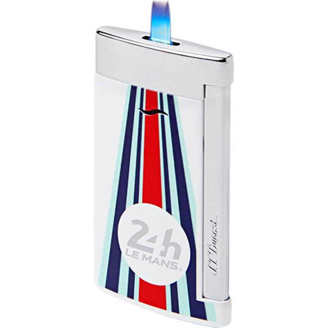 Aansteker S.T. Dupont Slim 7 White/Chrome Le Mans