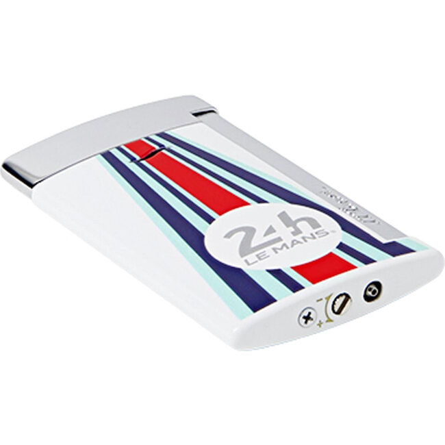 Aansteker S.T. Dupont Slim 7 White/Chrome Le Mans
