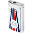 Aansteker S.T. Dupont Maxijet White/Chrome Le Mans