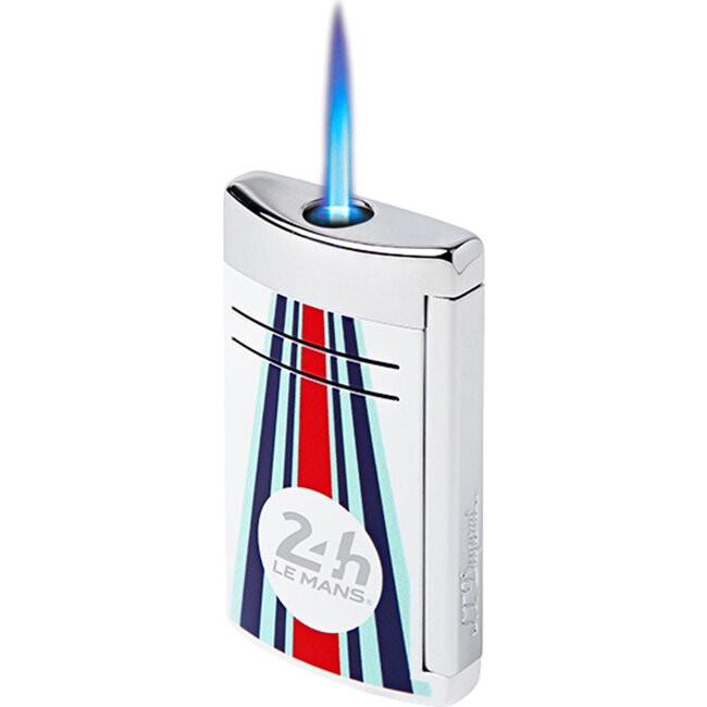 Aansteker S.T. Dupont Maxijet White/Chrome Le Mans