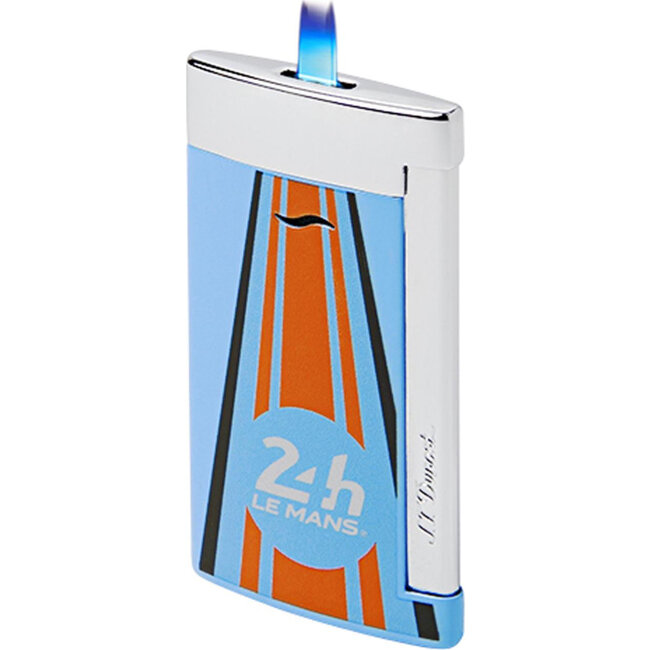 Aansteker S.T. Dupont Slim 7 Orange/Chrome Le Mans