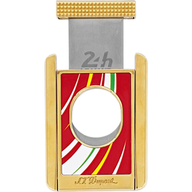 Cigar Cutter Dupont Stand Red Golden Le Mans