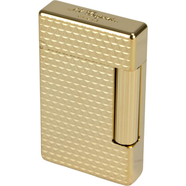 Lighter S.T. Dupont Initial Line Golden Firehead - Haddocks Lightershop