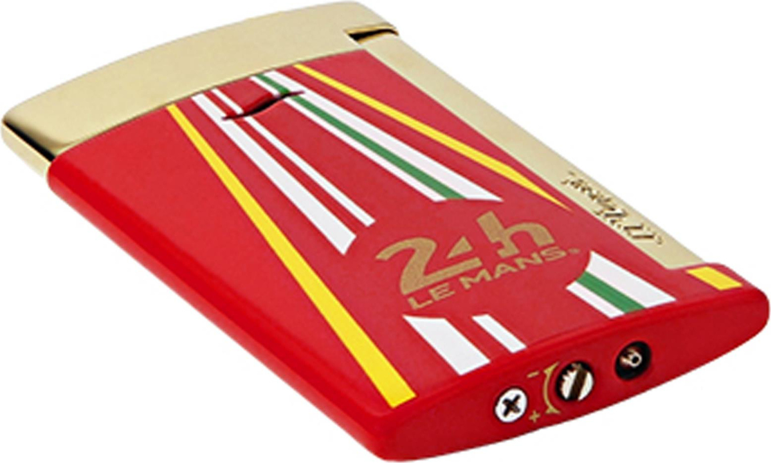 Lighter S.T. Dupont Slim 7 Red Golden Le Mans Haddocks