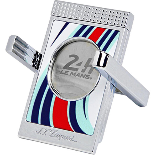 Sigarenknipper Dupont Stand Chrome Blue Le Mans