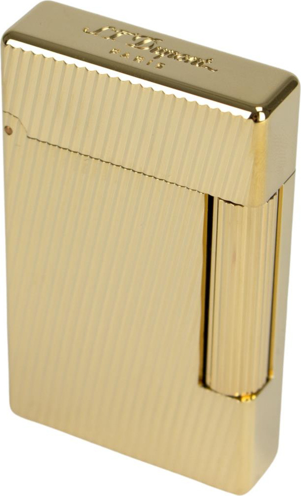 Lighter S.T. Dupont Initial Line Golden Diagonal Haddocks