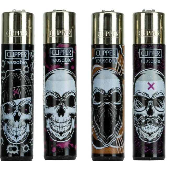 Clipper Set of 4 Clipper Lighters X-Boys