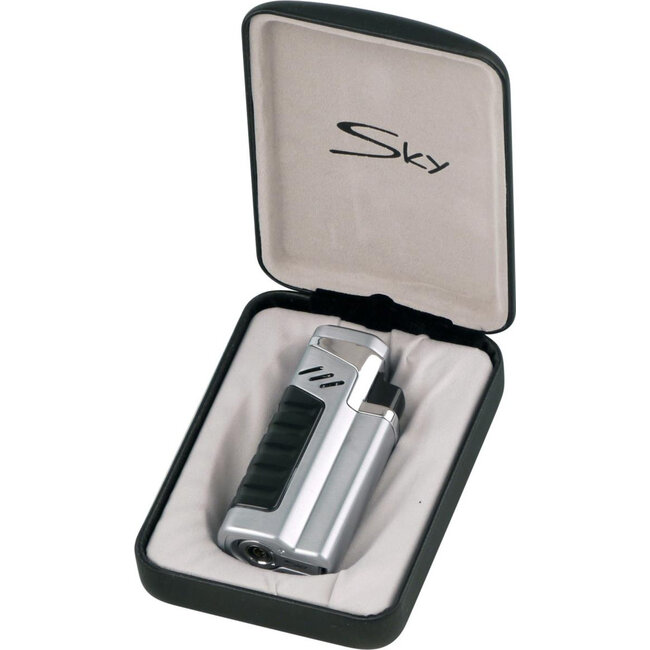Aansteker Sky X4 Jet Chrome Satin